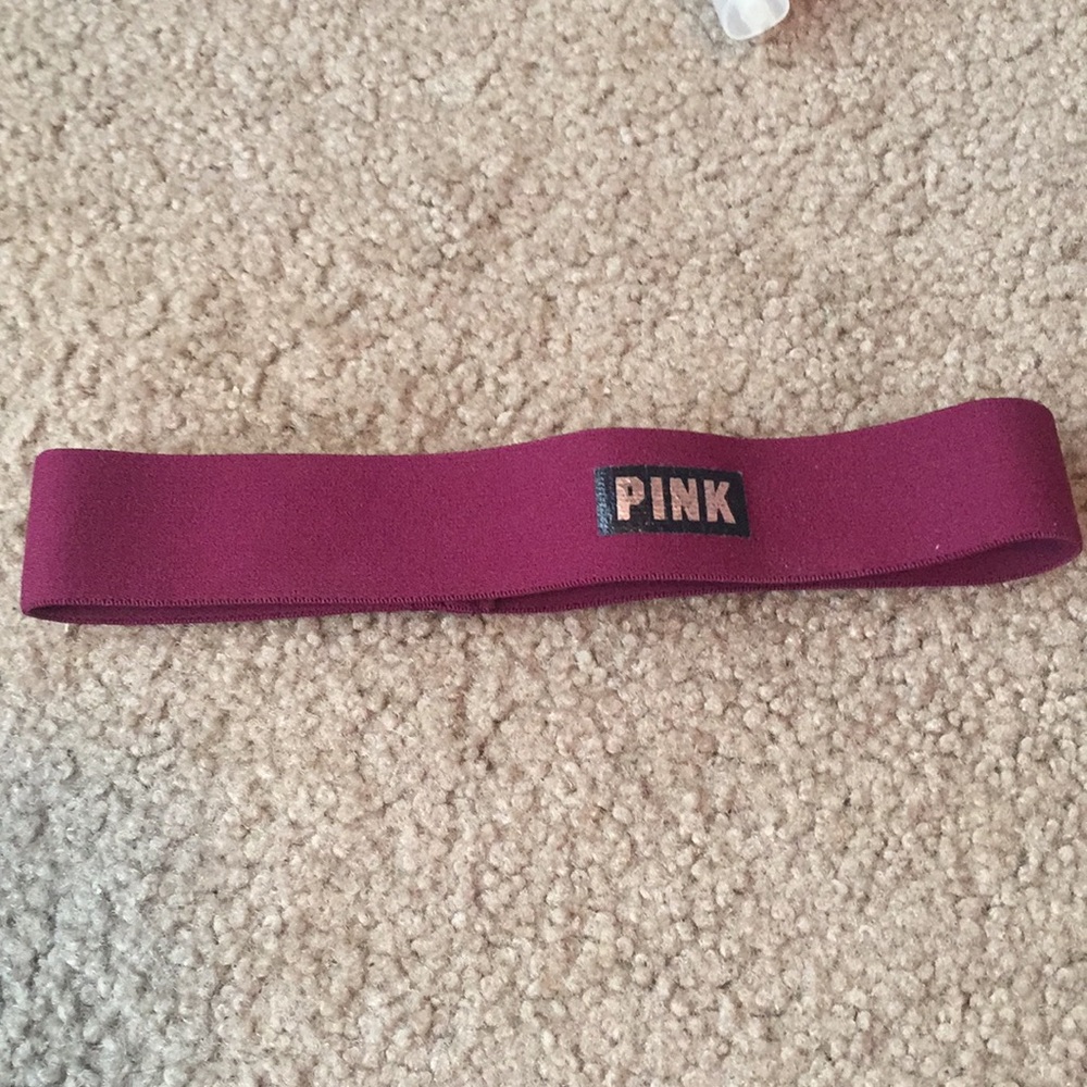 Pink headband